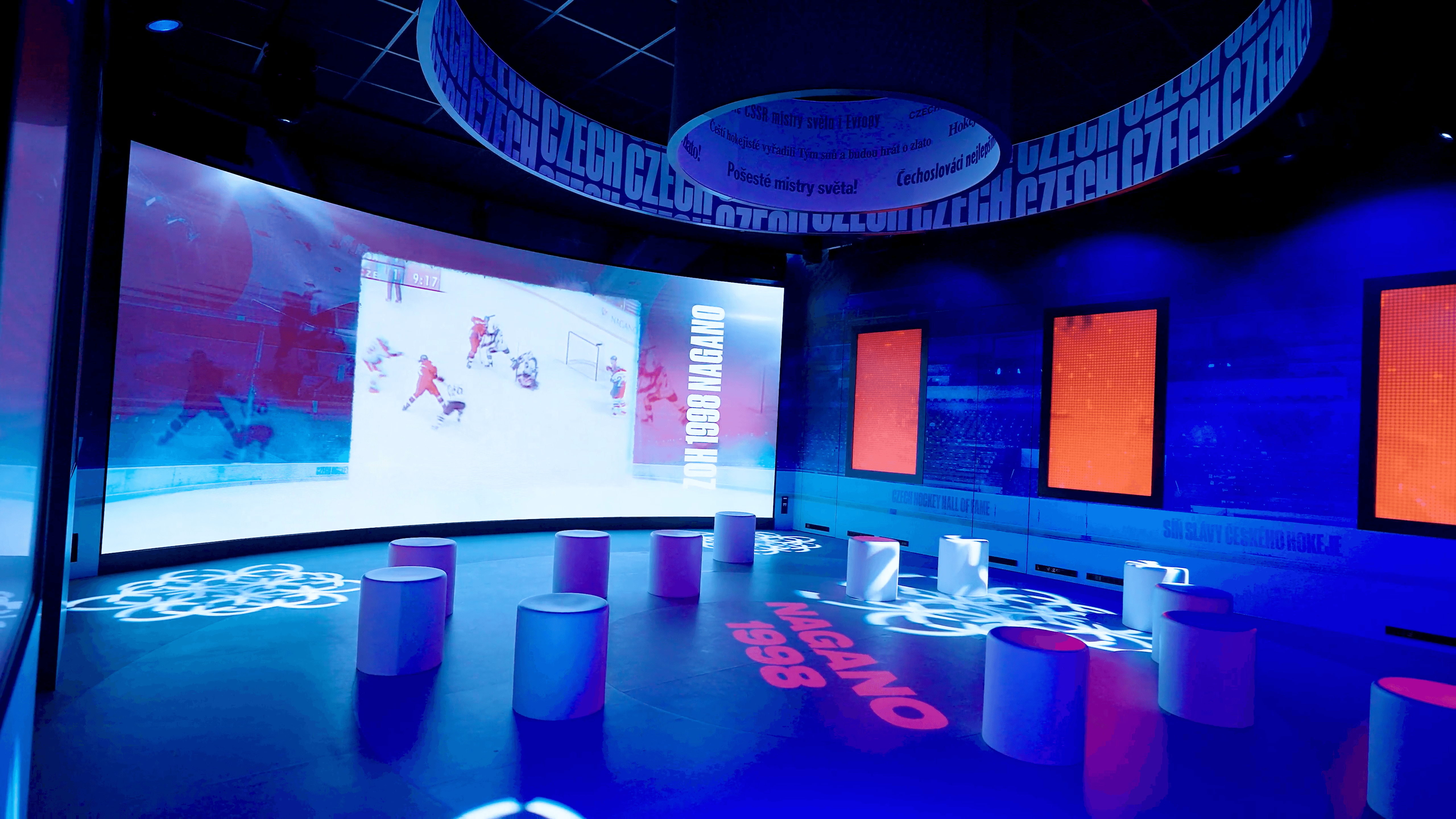Czech Hockey Hall of Fame goes interactive with real-time Ventuz installation