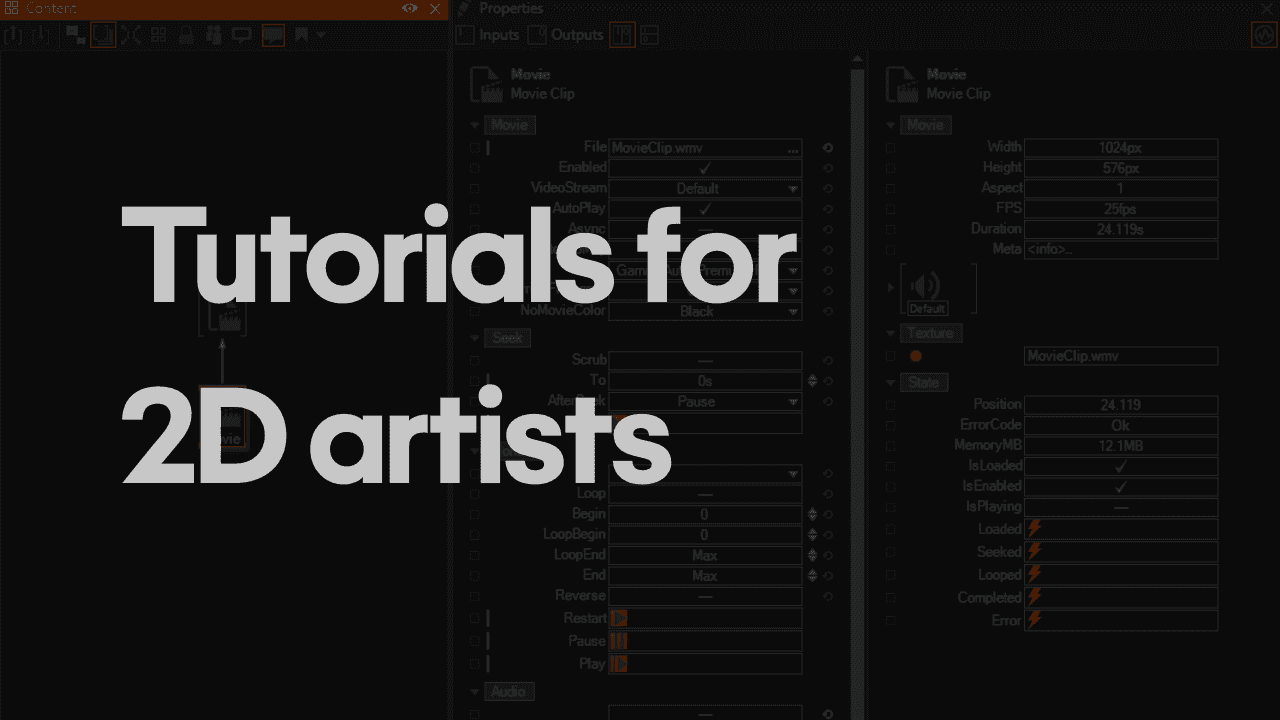 2D Artists | Ventuz - Realtime Graphics Software