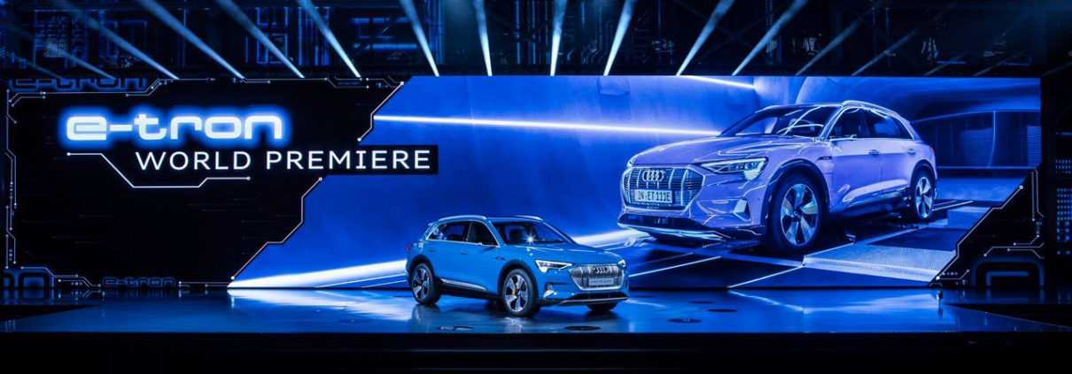 High-end real-time stage visuals for Audi’s The Charge event